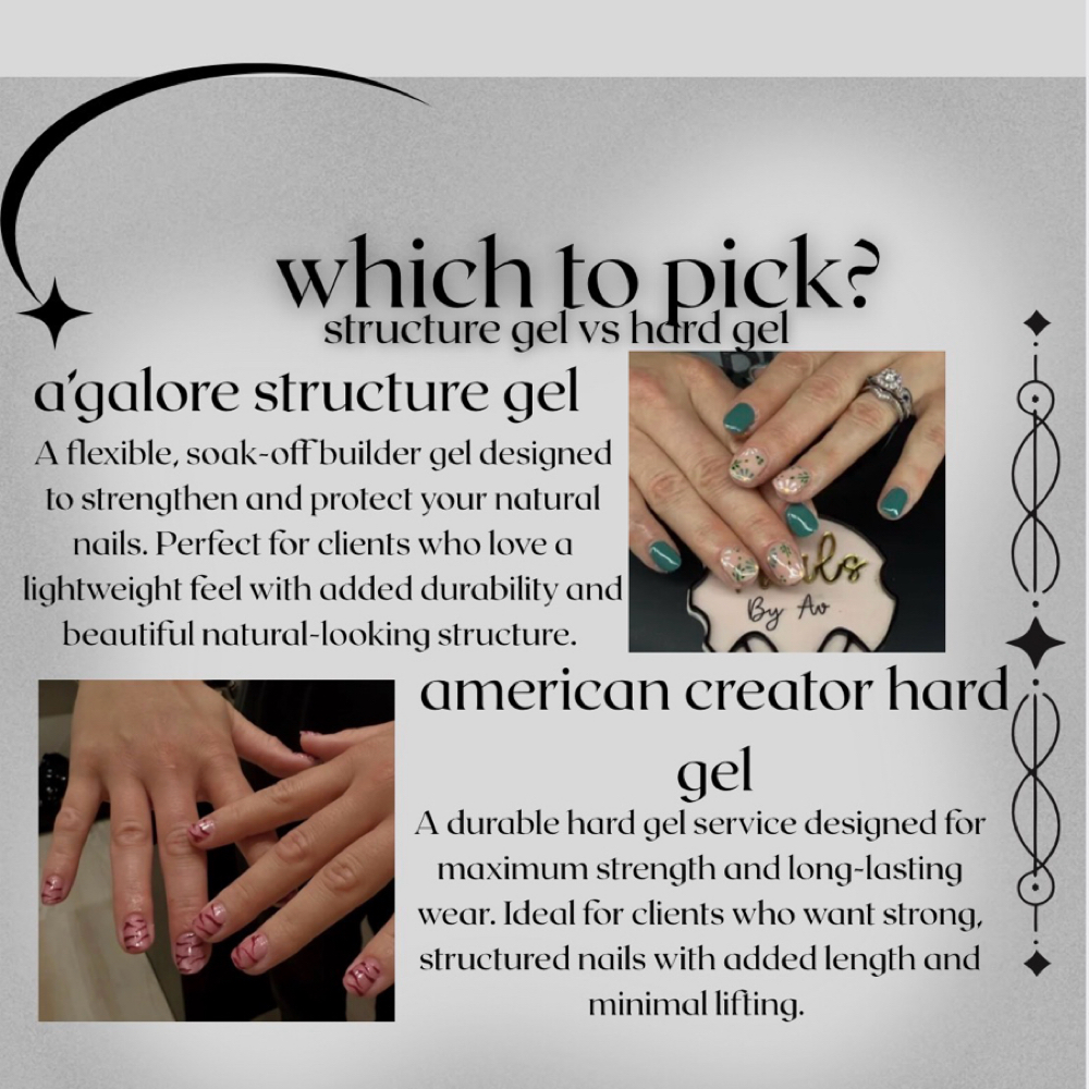 structure gel solid color at art by ava nail artistry in Akron, OH