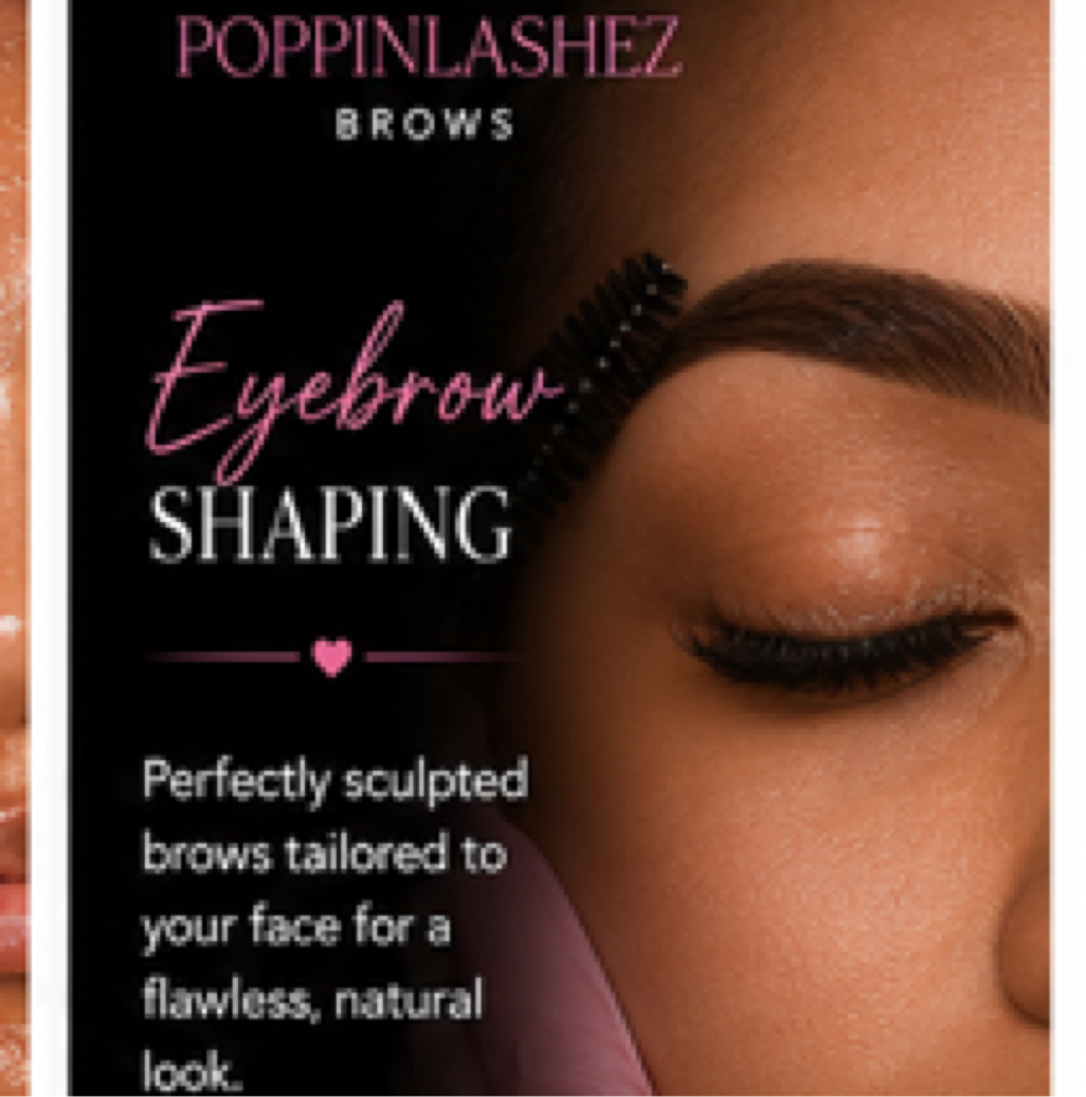 Eyebrow Wax at Poppinlashez
