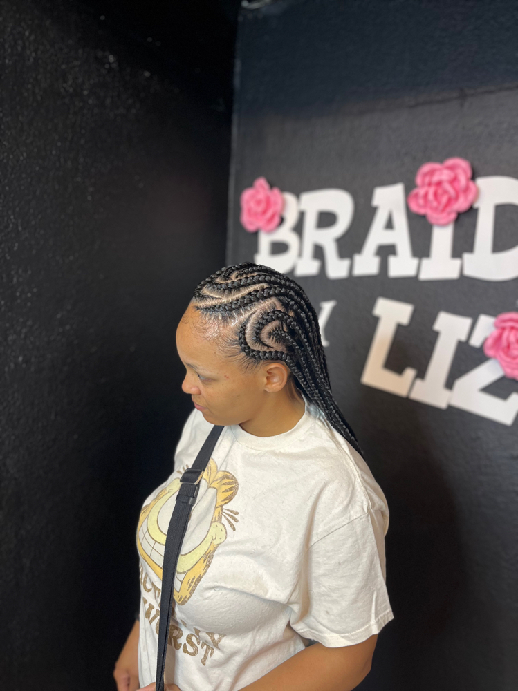 Large fulani Braids