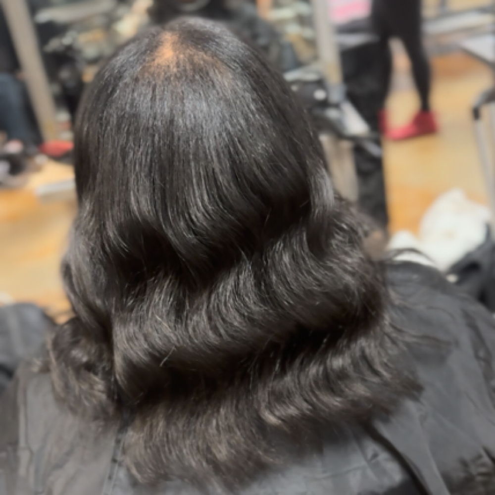 Silk Press W Trim at Lgbeautycollective in Houston, TX