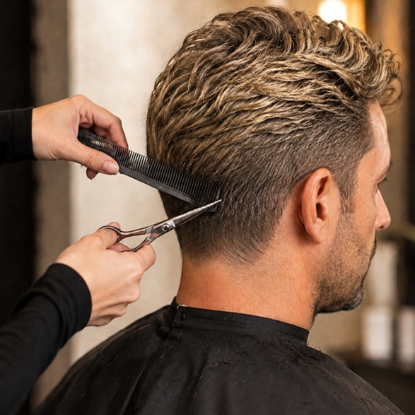 Men’s Haircut & Style at Box Office Hair in Winter Springs, FL