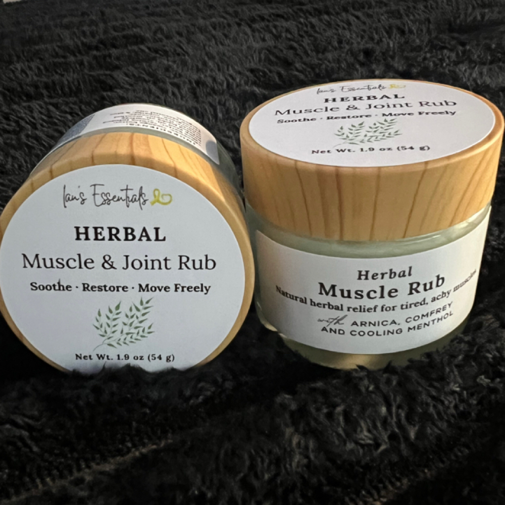 Herbal Muscle Rub at Relax & Revive in Lakewood, CO