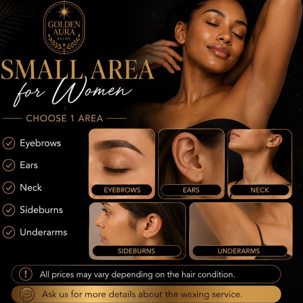 Small Area For Women at Golden Aura Salon in Concord, CA
