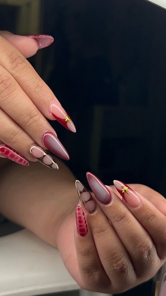 Gel-X Full set at HB Nail Studio in Lufkin, TX