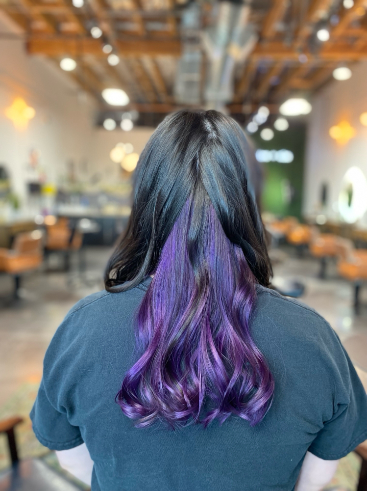 Peek-A-Boo Touch Up at Vividly You Hair Studio in Mesa, AZ