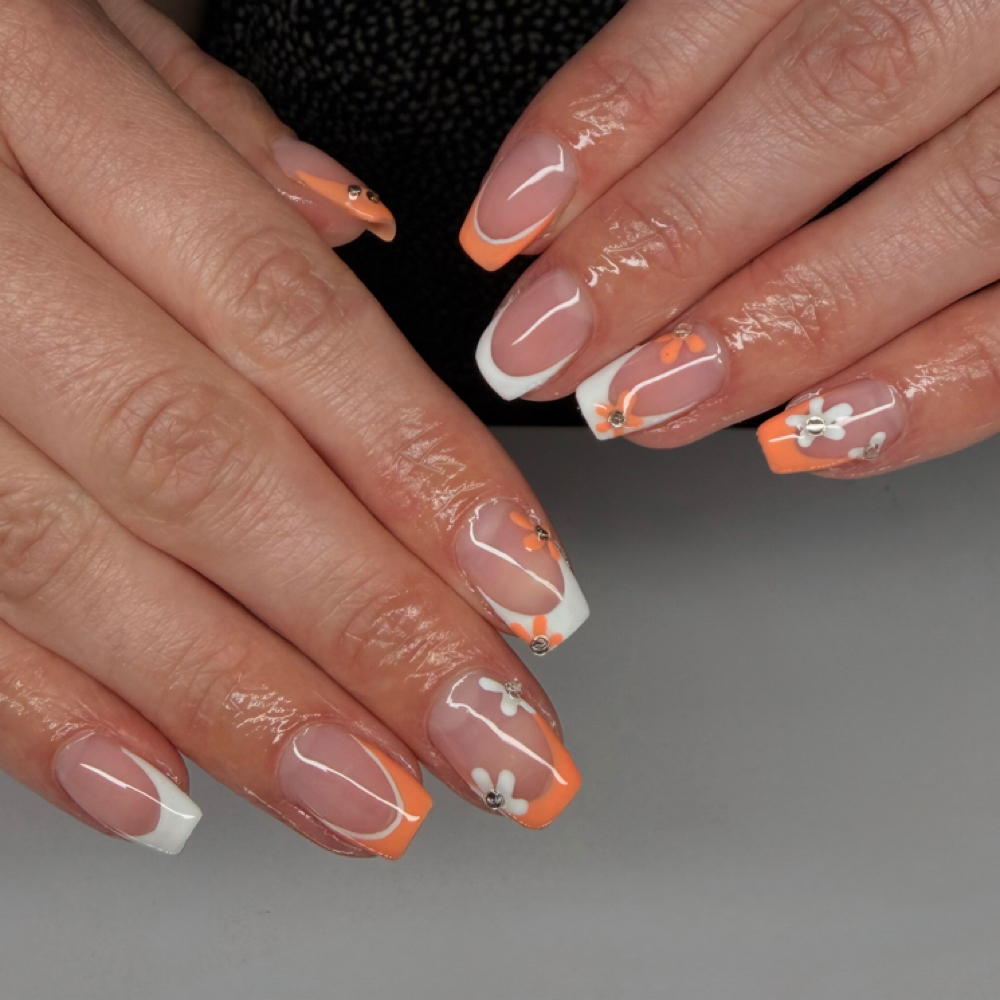 Shellac Manicure at Tips&Clips Hair&Nails in lincoln park, MI