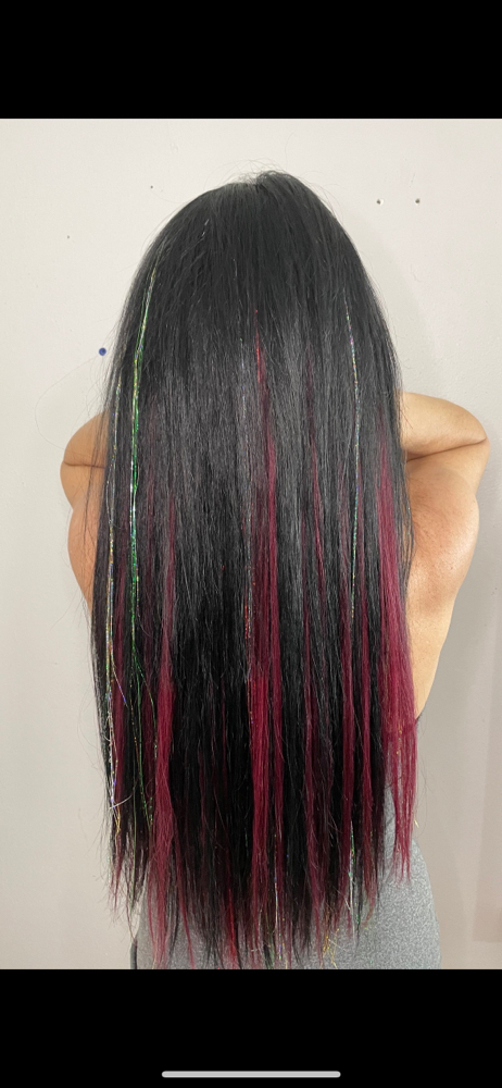Tinsel Install $10 Per Strand