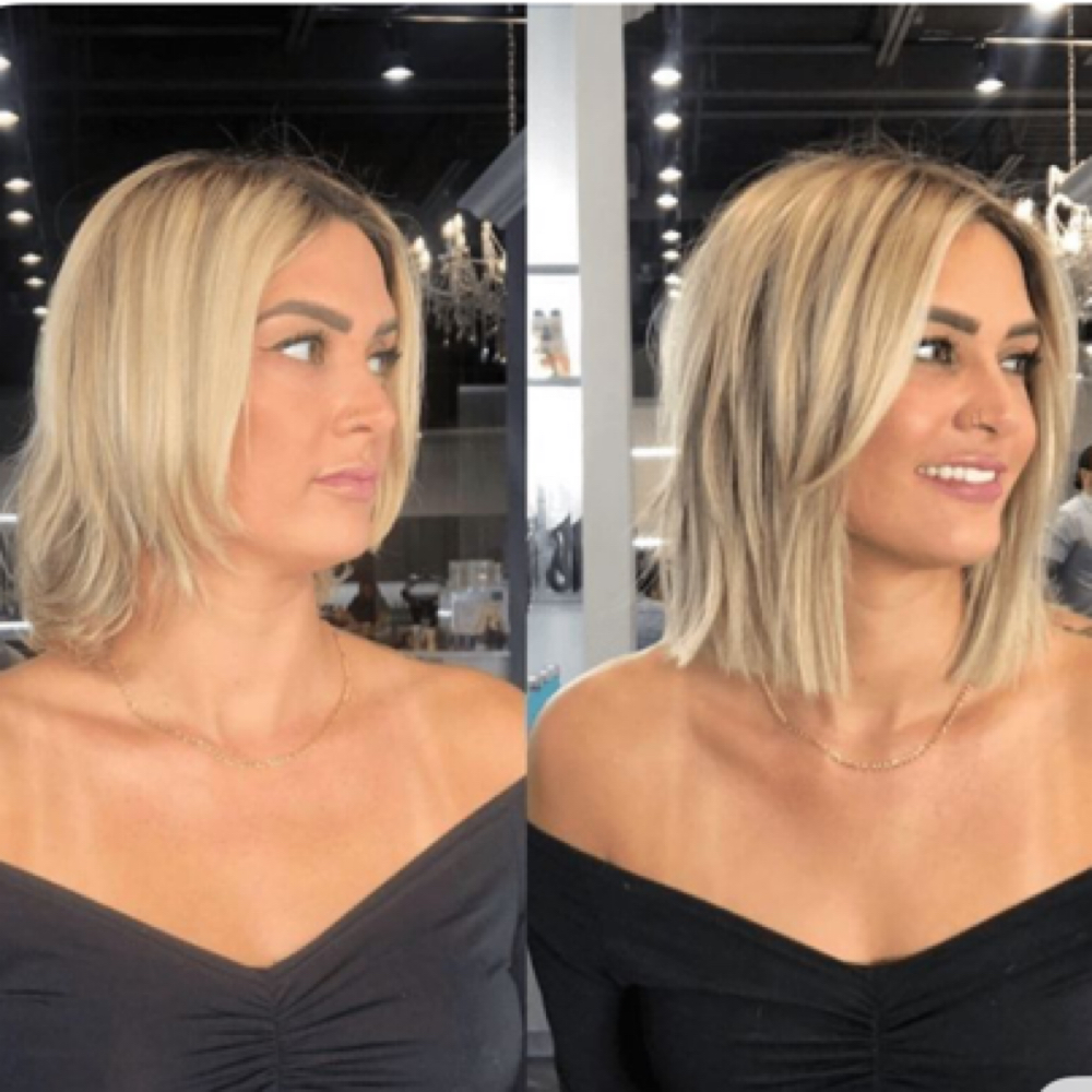 TAPE- IN EXTENSIONS • PARTIAL at Hoss Boss Hair in Angola, IN