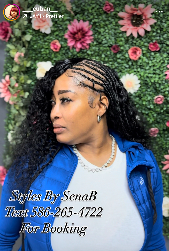 partial Braided  Quick Weave