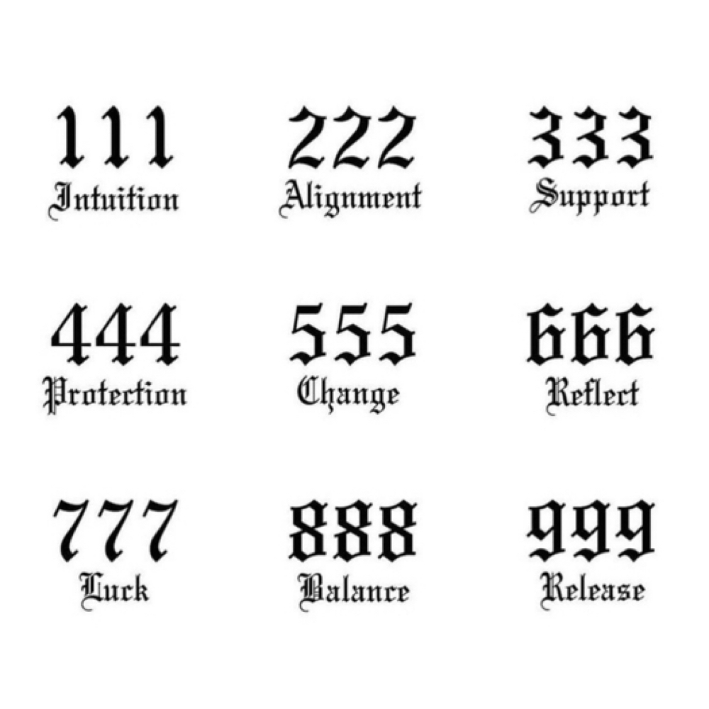 Angel Numbers at Ethereal Body Art in Baraboo, WI