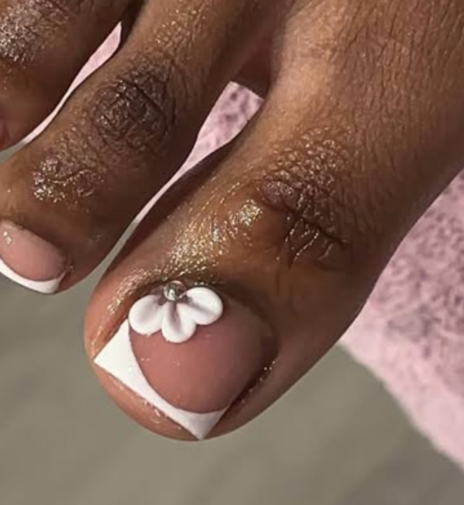Acrylic Flowers *Pedi Add On*