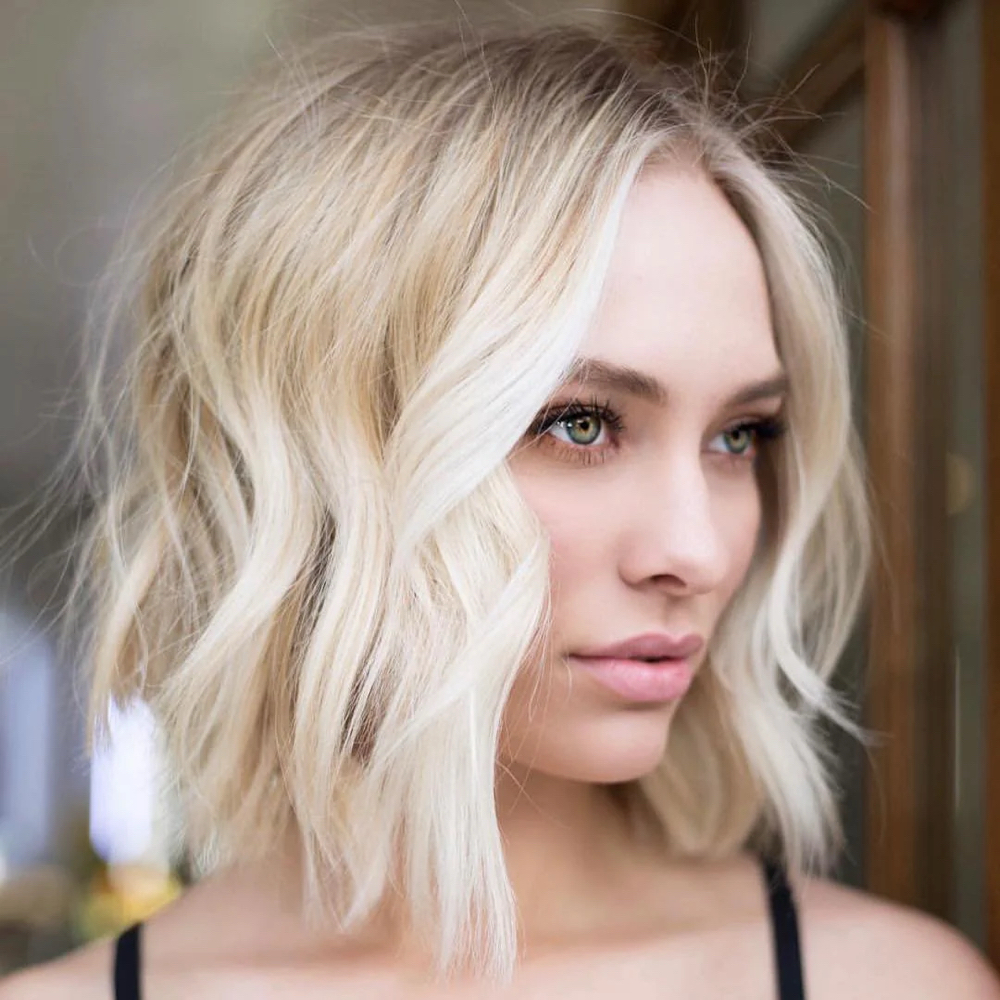 Women’s Haircut at Eleni hair lounge at Strawberry Blonde Salon Platinum in Mount Pleasant, SC