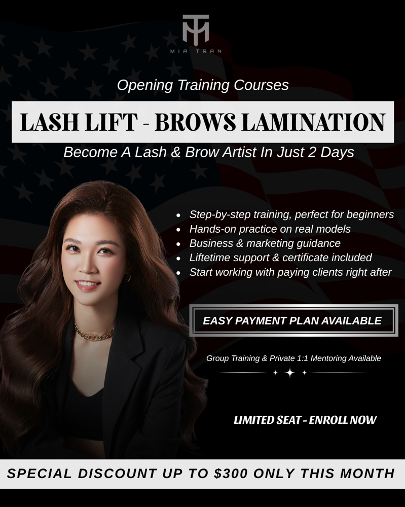 BROWS LAMINATION TRAINING