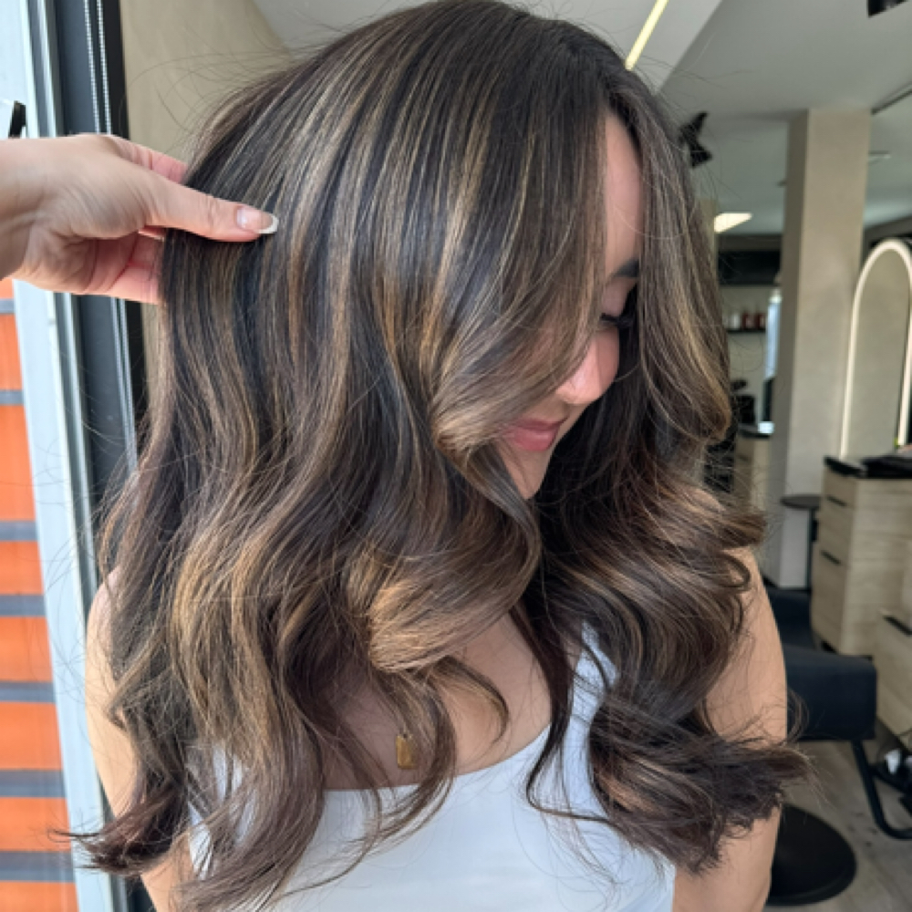 COLOR & HALF BLONDE SESSION at Carly Coburn in Spring, TX