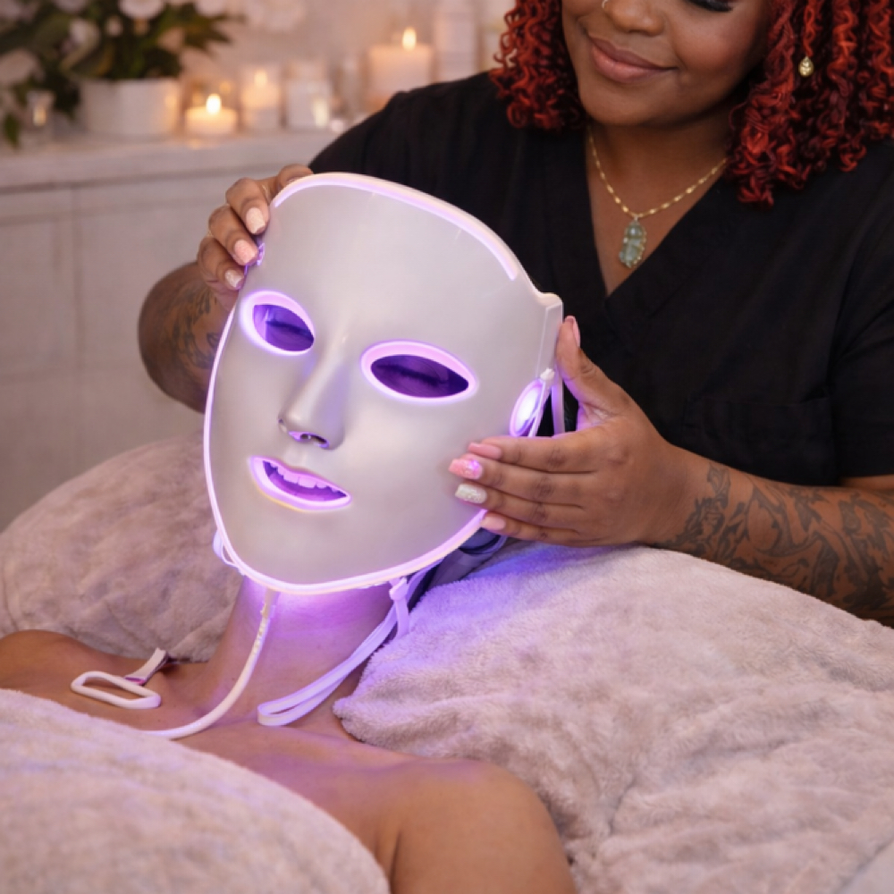 LED Glow Therapy -add on at PolishandGlow912 in savannah, GA