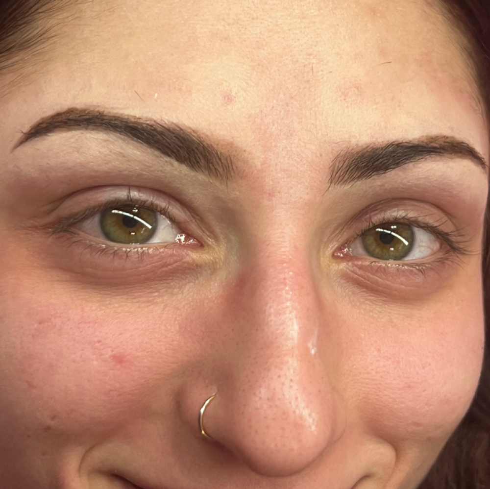 Brow Tint at 444esthetics in garden city, MI