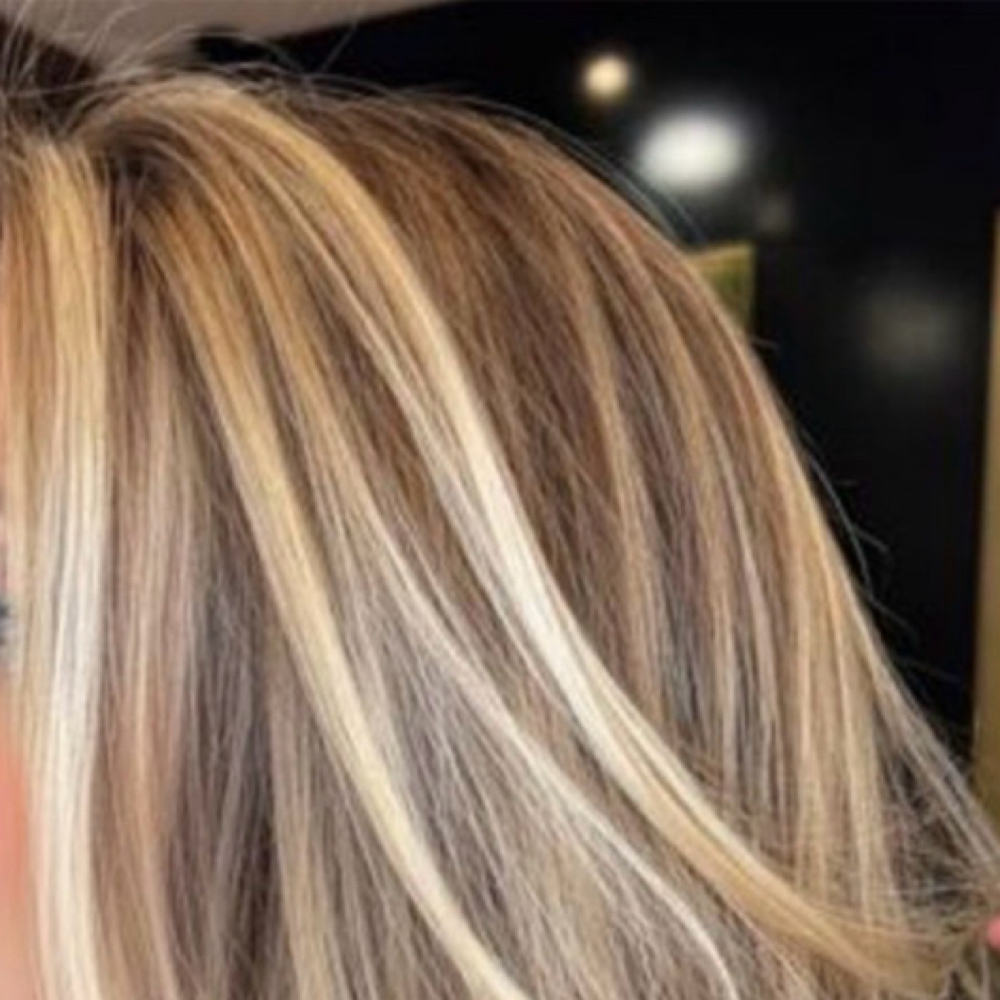 Mini Highlight, Roots/Haircut at The Organic Studio in Temecula, CA