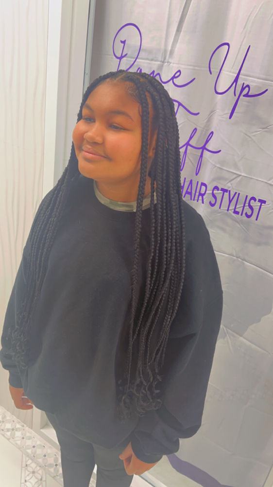 Smedium Knotless Braids