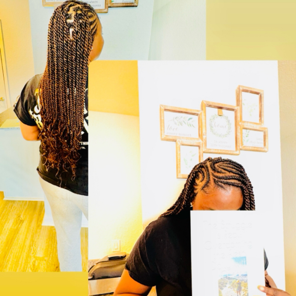 FULANI BRAIDS STANDARD SIZE at BRAIDS_BY_ROX in Riverview, FL