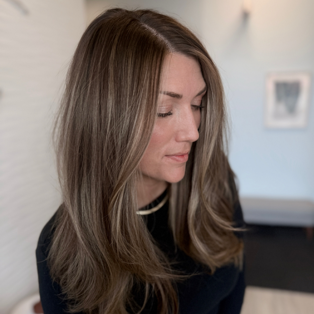 Modern Brunette at Haus Of Hair in Puyallup, WA