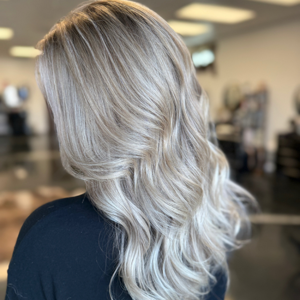 Blonde Transformation at Jackie Wilson in Oakdale, CA