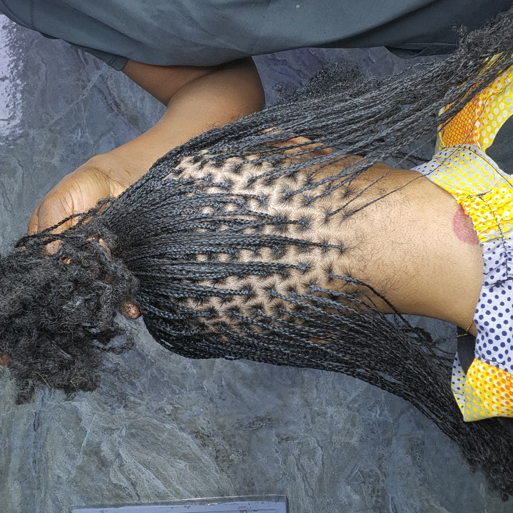 Micro Braids at MaryamuAfricanbraids in Newark, NJ