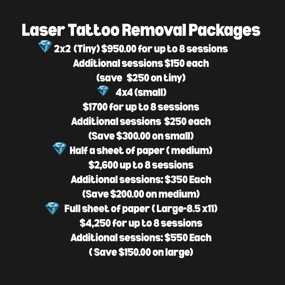 Tattoo Removal Packages at LAND AESTHETICS in Denver, CO