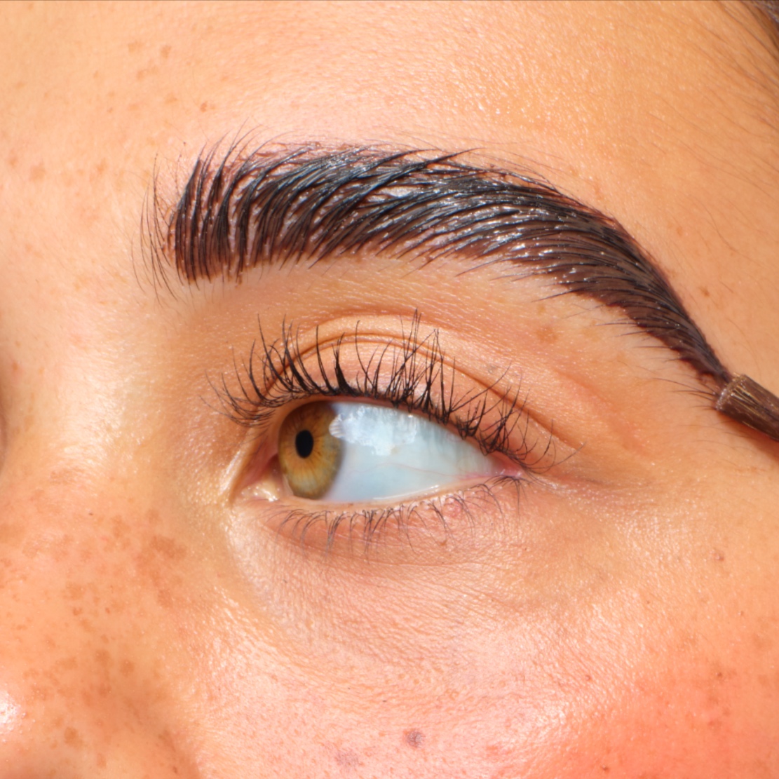 Brow Tint at Glow Getter Esthetics in Beulah, MI