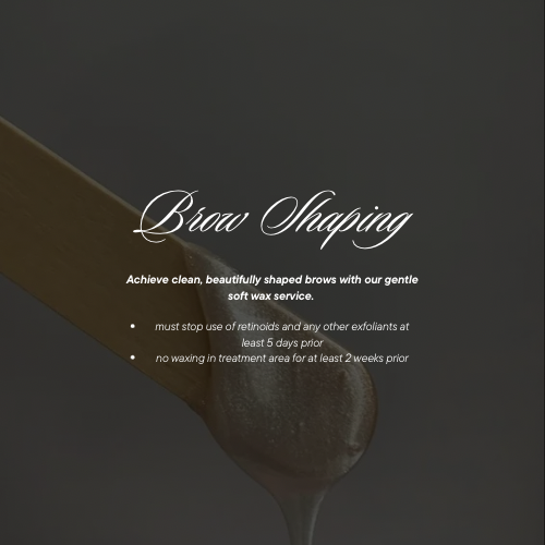Brow Shaping