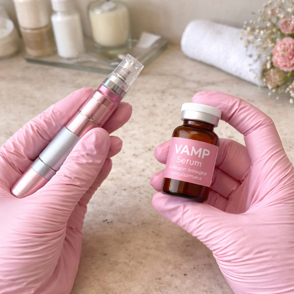 Microneedling With VAMP at TOX Society in Lubbock, TX