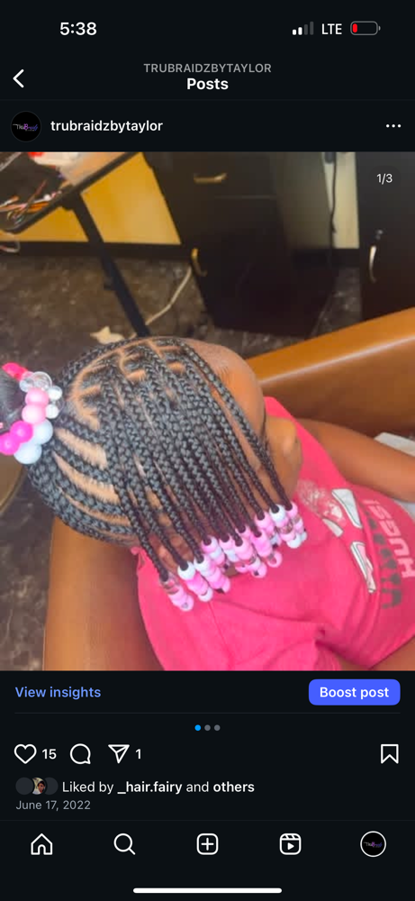 Kids Styles (1–6 yrs)