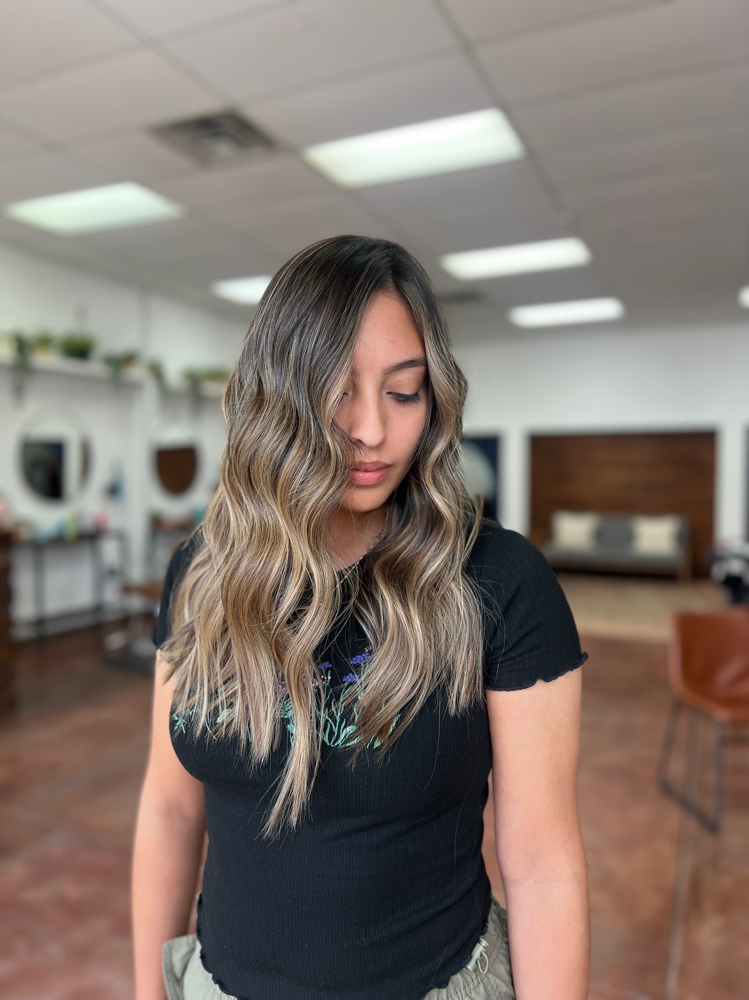 Partial balayage