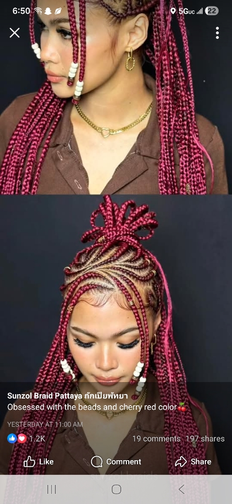 Stitch Braids at Braids By Veronica in Lanham, MD