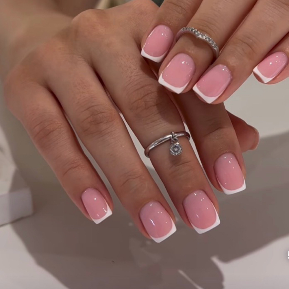 Gel Manicure at French Nails & Cocktails by Princess Bling Nail Studio in Dallas, TX