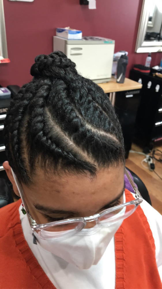 Natural Flat Two Strand Twist