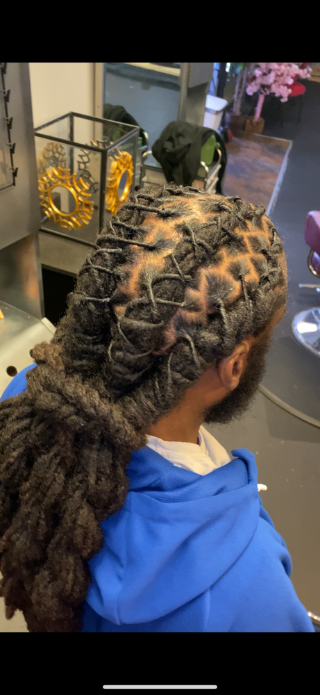 Loc shampoo, Retwist, Style