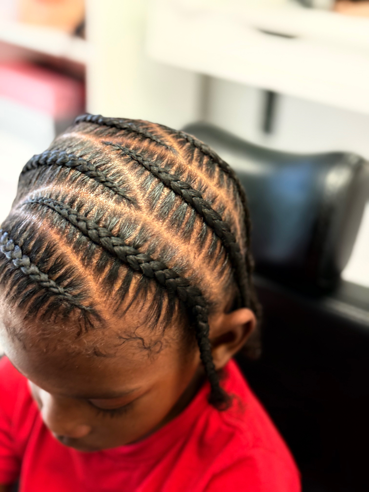 Kids Braids w/o Weave
