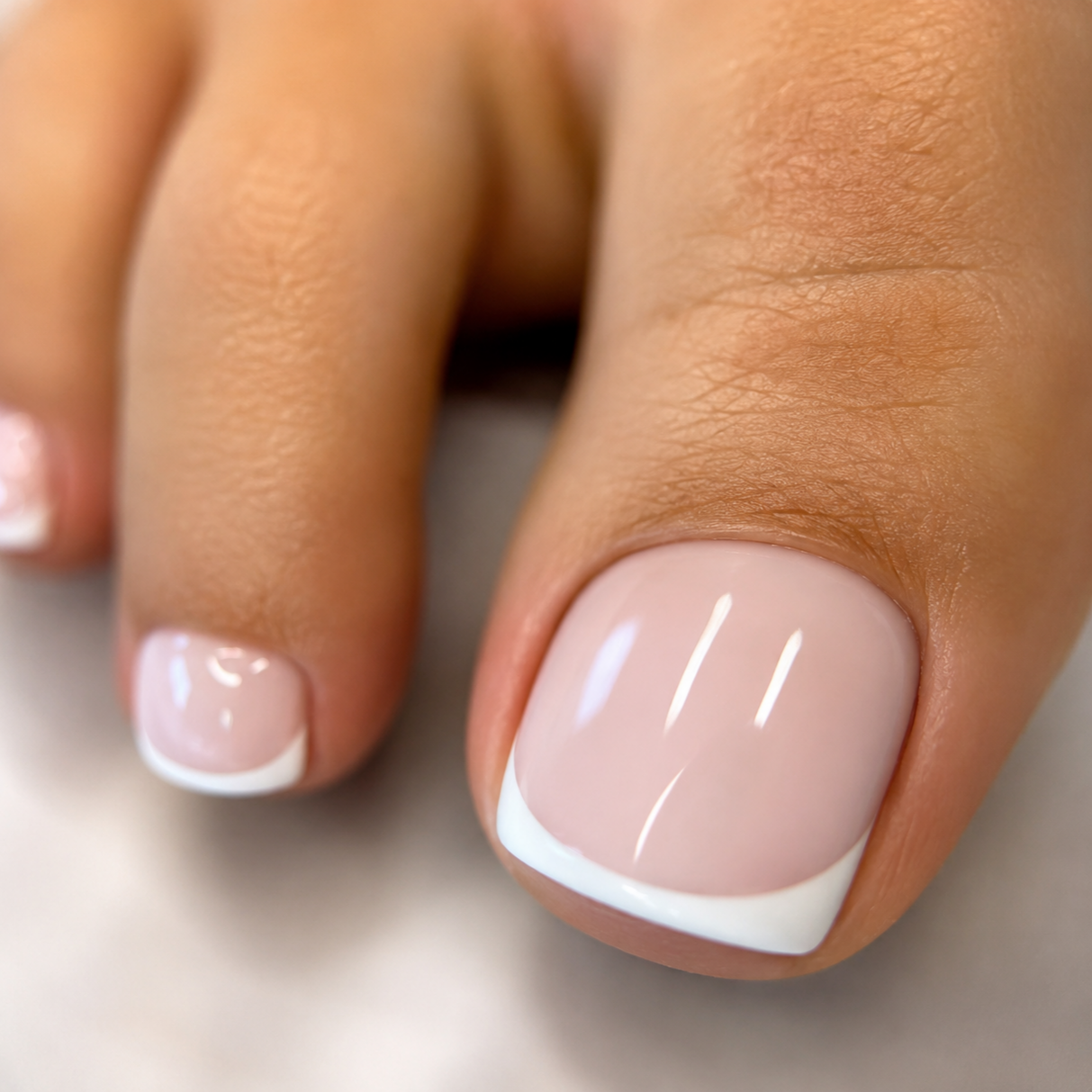 Smart Pedicure French Tip/T. Master at Naba Style Nails in McKinney, TX