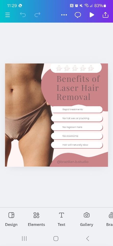 LASER HAIR REMOVAL BRAZILIAN