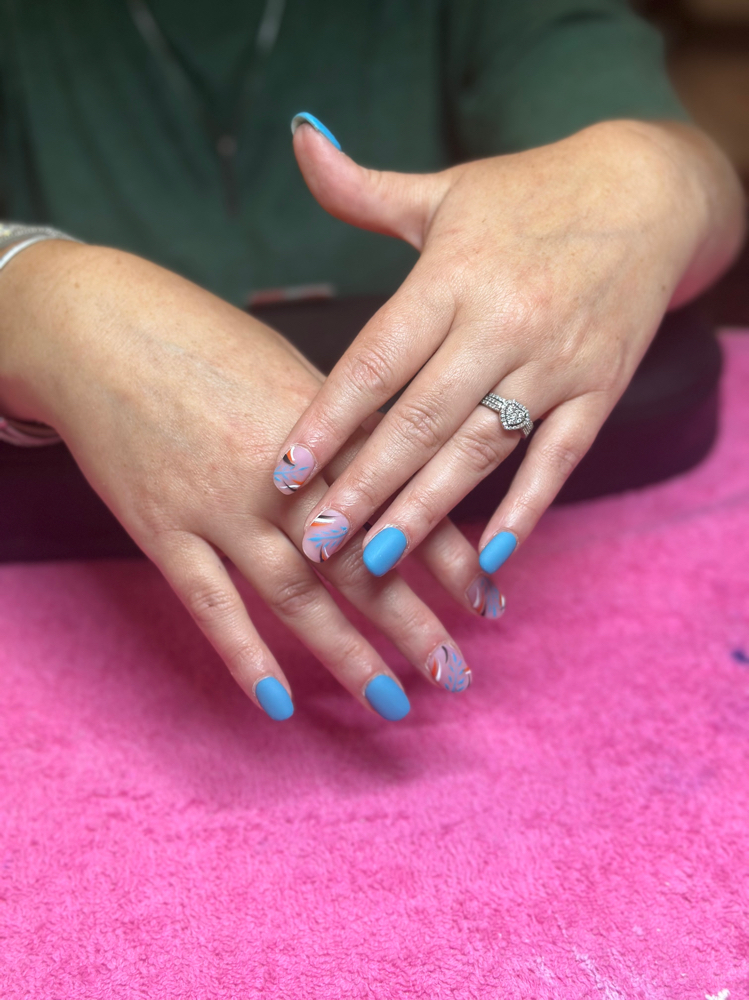 Acrylic Overlay at Get Nailed in Ludowici, GA