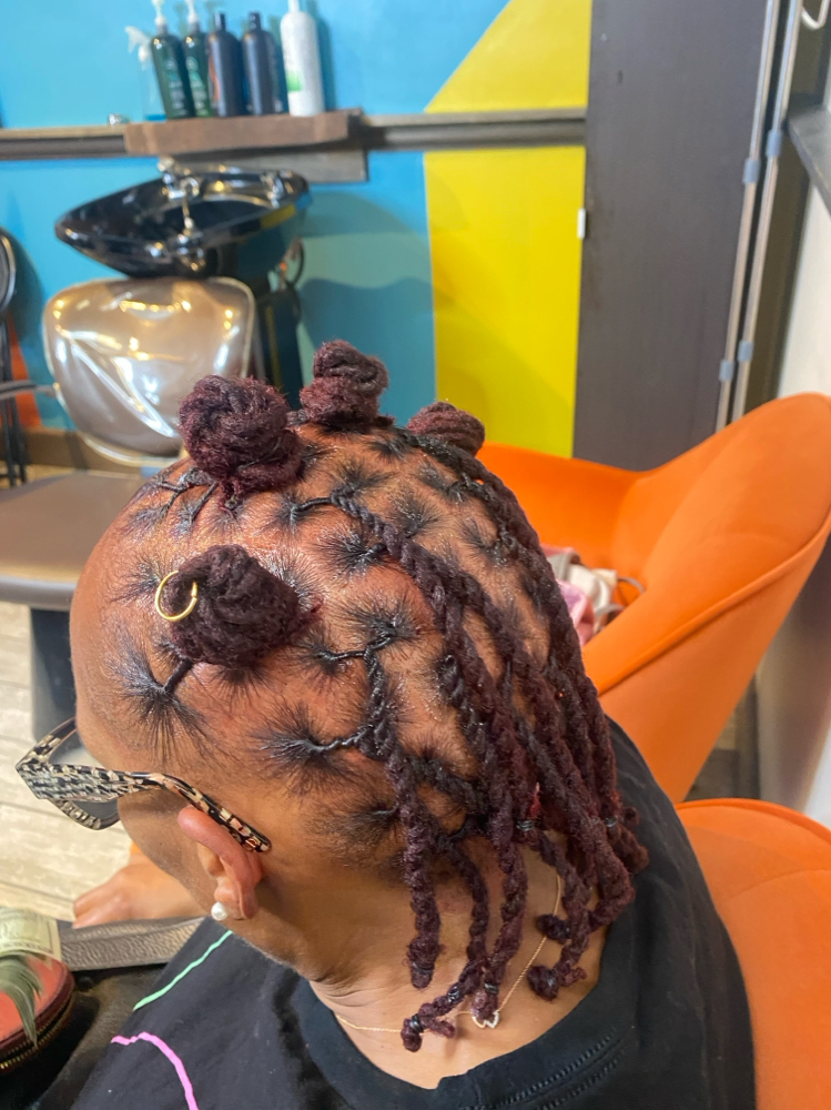 Color + Retwist + Loc Style