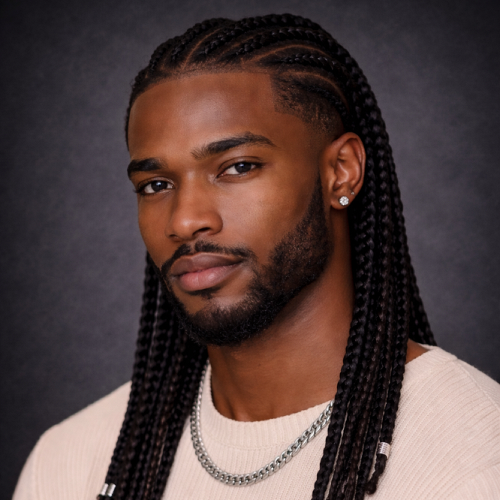 Mens Braid Install at Thairapy Collection in Washington, DC