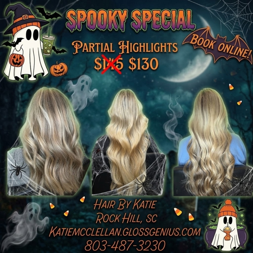 Spooky Special - Partial at Hair By Katie in Rock Hill, SC
