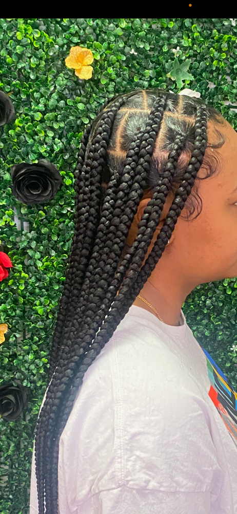 Large Knotless (mid back) Length