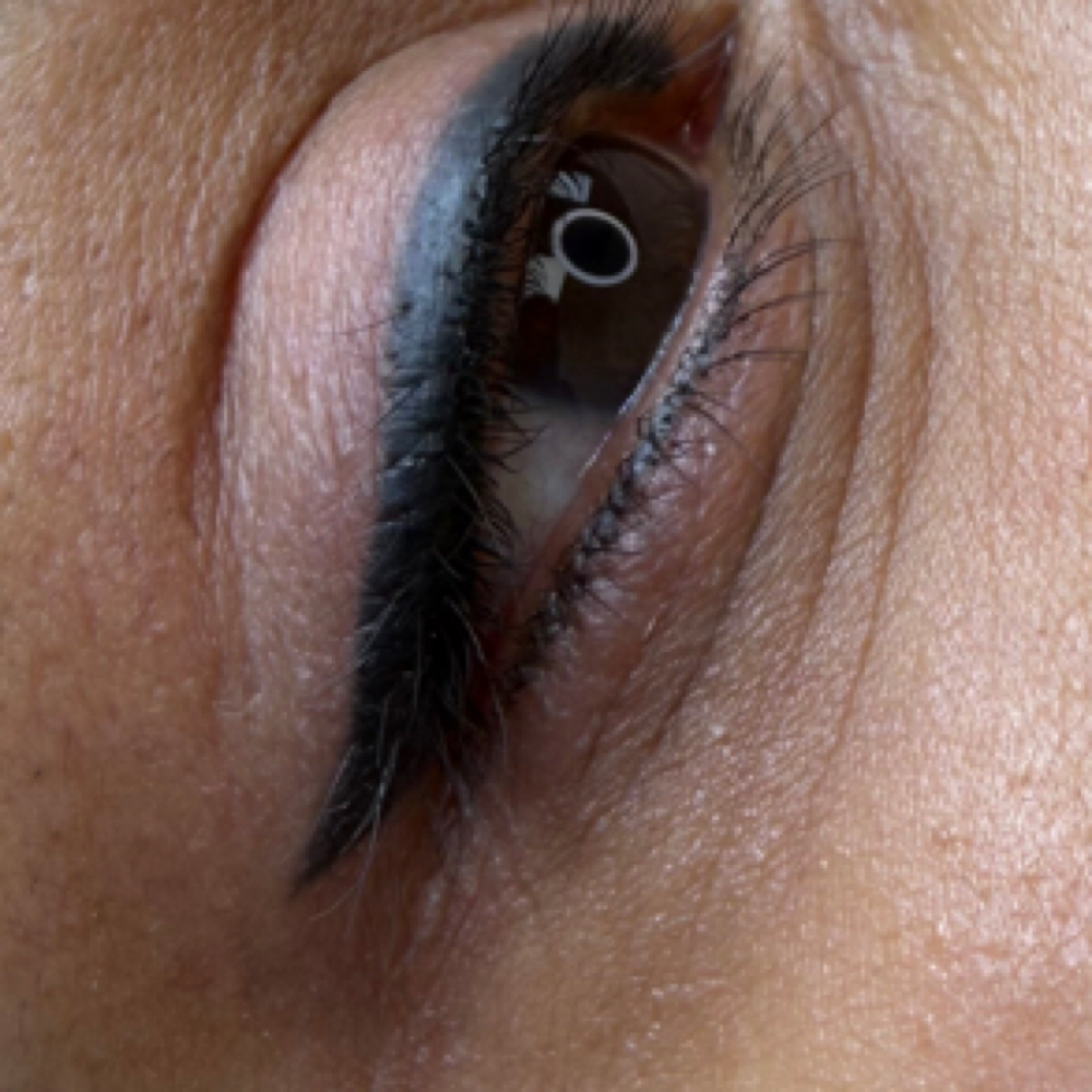 Lower Lash line add to eyeliner at Brow Luxe PMU by Rona in Santa Clara, CA