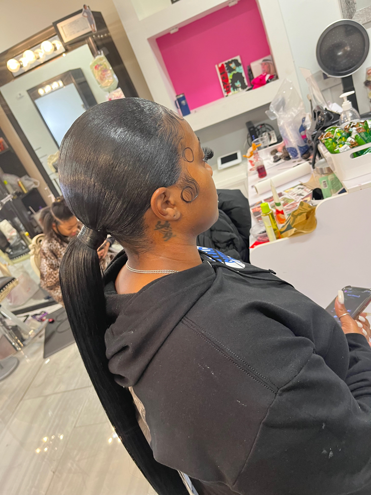 Sleek Ponytail