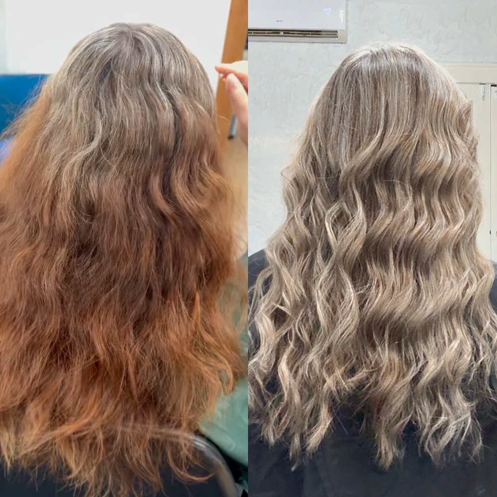 Gray blending Or Silver Hair