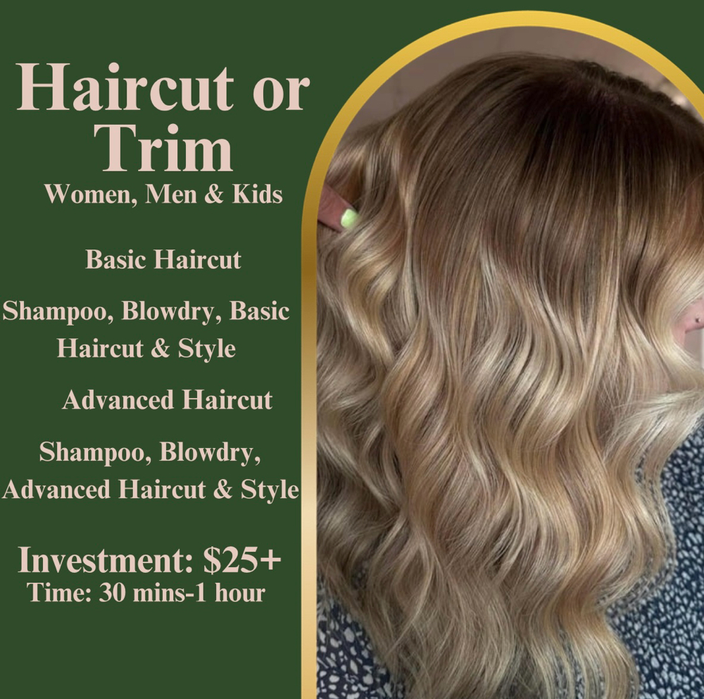 HAIRCUT OR TRIM