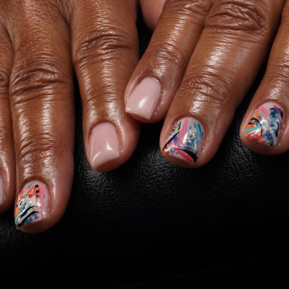 The Elevated Mani at Gel polished by Jaz in Oxford, NC