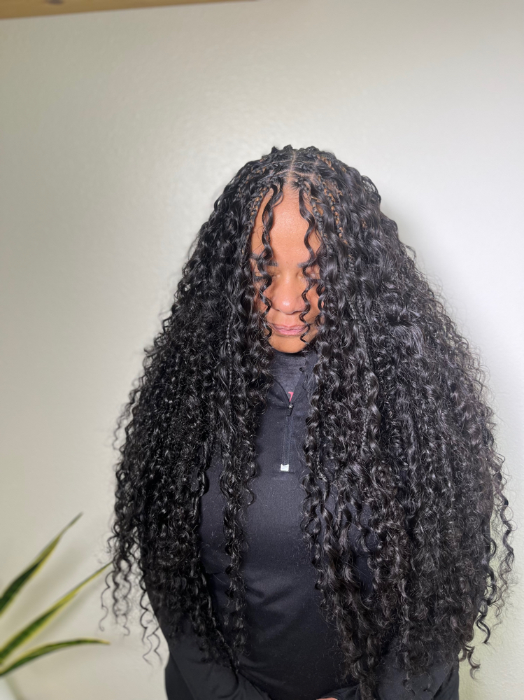 Medium Boho Knotless